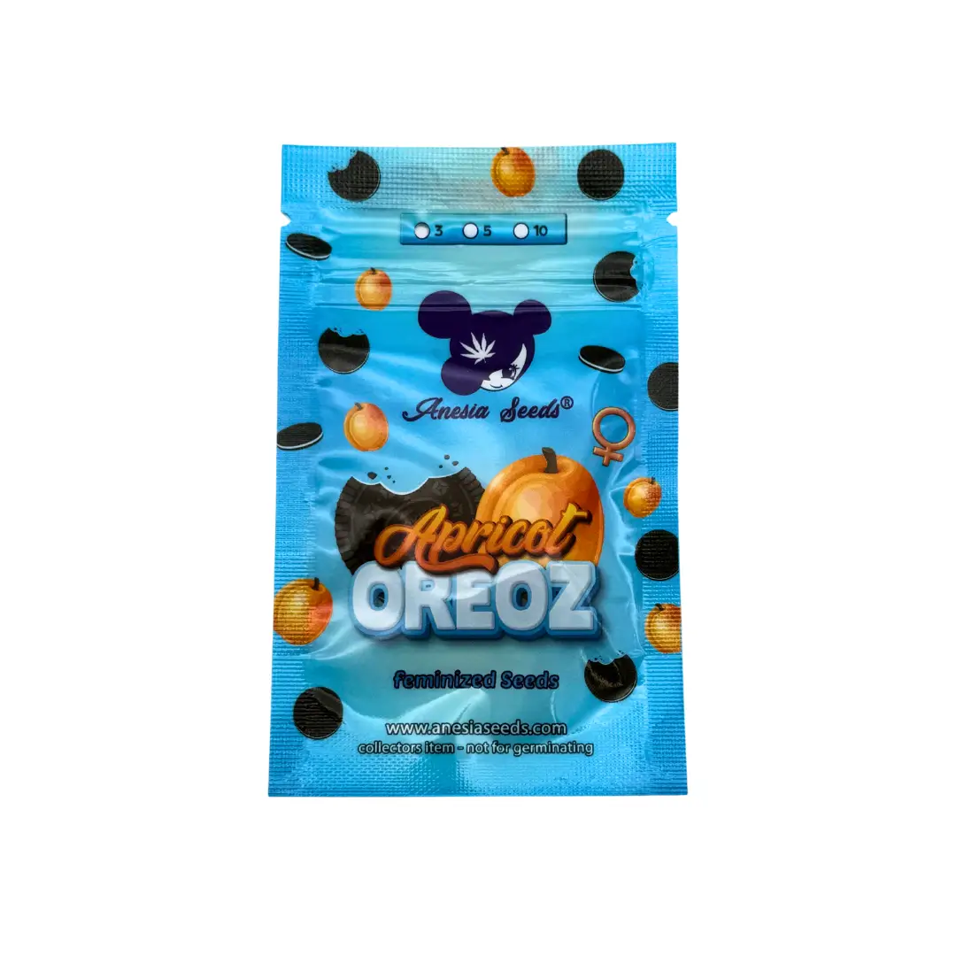 Anesia Seeds Apricot Oreoz Verpackung Vorderseite