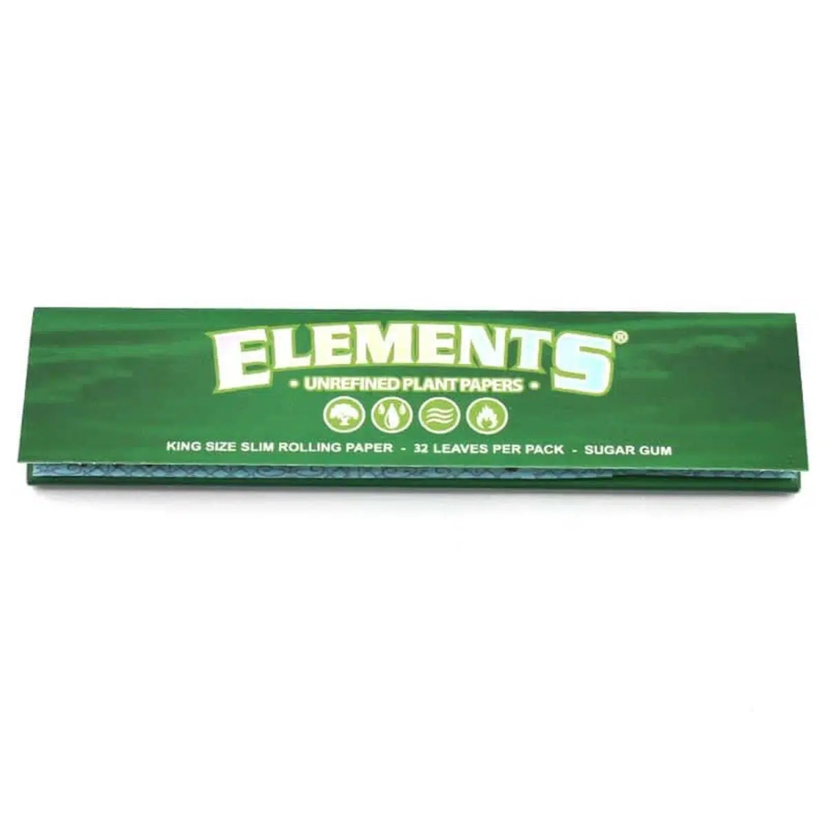 Elements Green Papers King Size Slim 32 Blatt 3