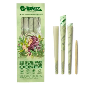 G-Rollz Collector Colossal Dream Organic Green Hemp – Pre Rolled KS – 20er Pack
