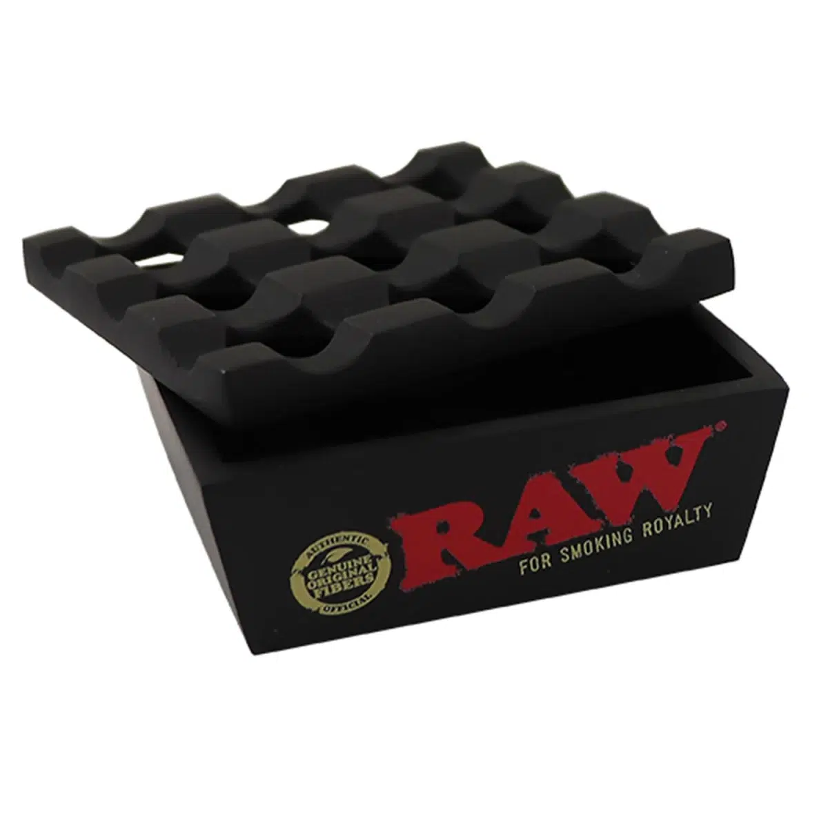RAW Aschenbecher Metall Black Regal Ashtray