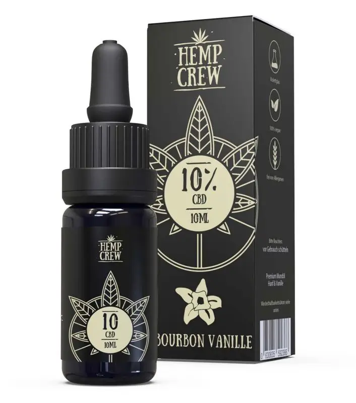 CBD Öl Bourbon Vanille (10 ) HempCrew