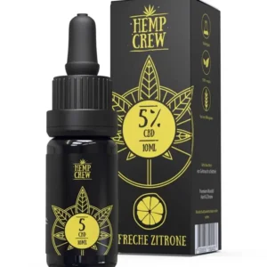 CBD Öl Freche Zitrone (5%) HempCrew