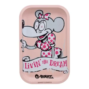 G-Rollz Banksy’s Graffiti Livin‘ the Dream Medium Tray 17.5 x 27.5 cm
