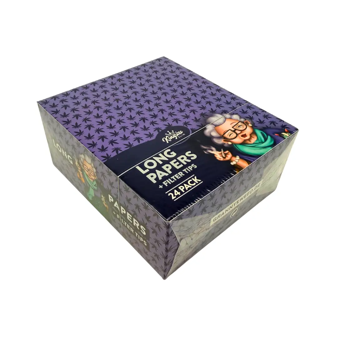 Grannys Weed Longpapers mit Filtertips Kingsize Slim