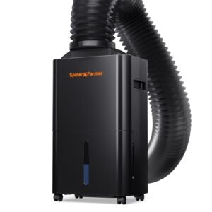 Spider Farmer 32-Pint Luftentfeuchter, Smart Control mit RJ12-Kabel und Ablaufschlauch (neue Version)