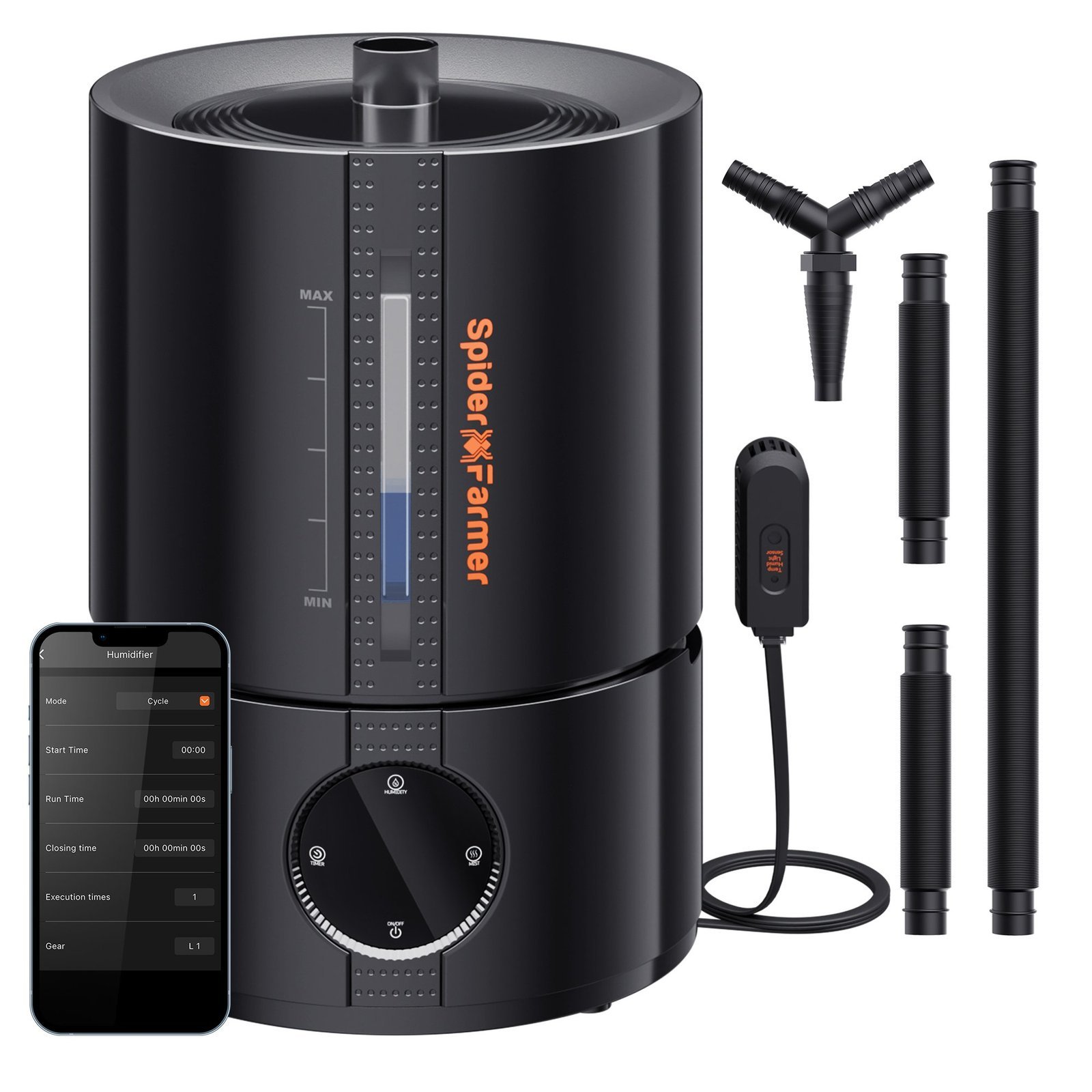 Spider Farmer Luftbefeuchter 5L Cool Mist