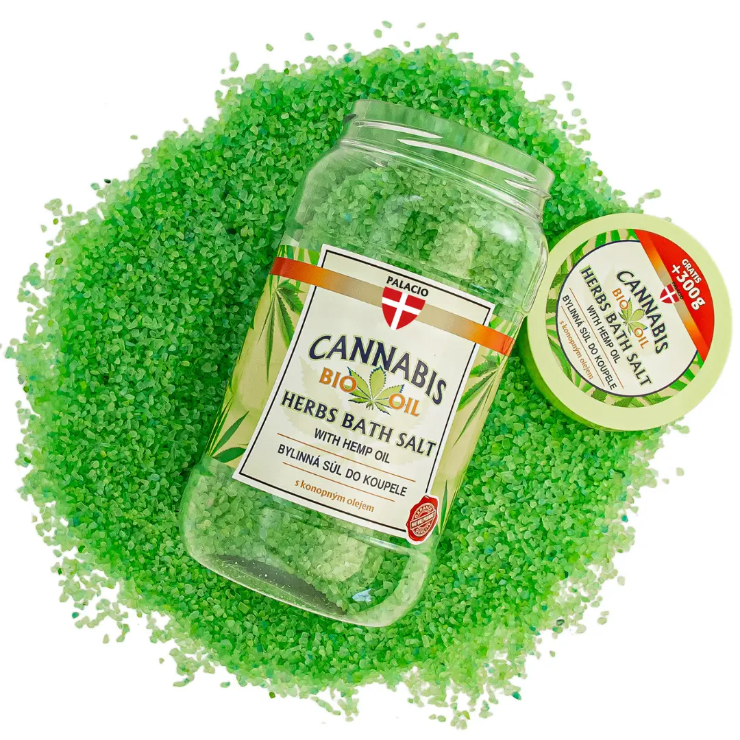Palacio Hanf Badesalz 1200g 2