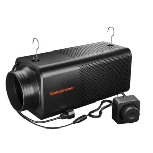 Spider Farmer 6-Zoll 2-in1 Ventilationssystem mit Knopfregler und Aktivkohlefilter