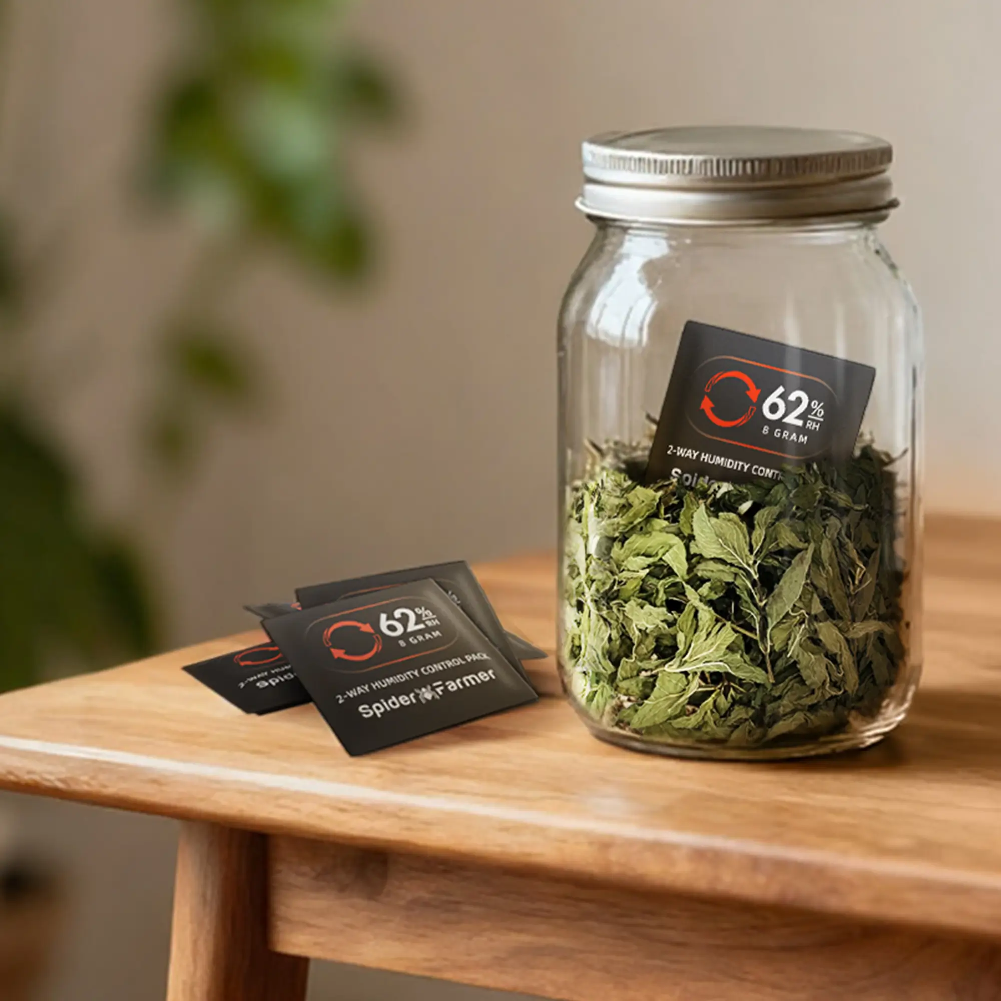 Spider Farmer Feuchtigkeitsregler 62% 8g, 10 Stück – Bild 2