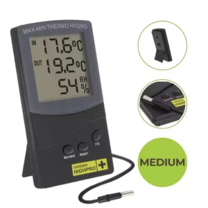 Thermo-Hygrometer digital Medium 2 Messpunkte Garden Highpro