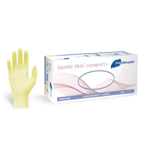 Meditrade Gentle Skin compact+ Latex-Handschuhe Größe L – 100 Stück