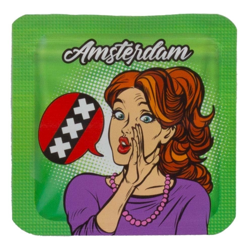 Amsterdam geruchssichere Mylar Bags 64x64mm - 50 Stück – Bild 2