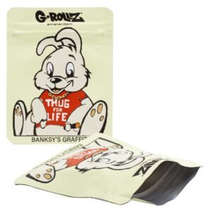 G-Rollz Thug Life geruchssichere Mylar Bags 64x64mm – 50 Stück