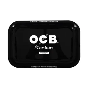 OCB Rolling Tray Premium Schwarz 27,5×17,5cm