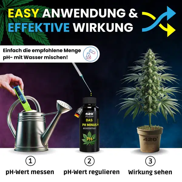 420flow Das pH Minus & pH Plus Konzentrat Set 4