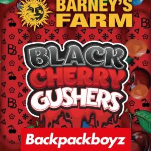 Barneys Farm Black Cherry Gushers 3er Pack + 3er Gift Pack gratis