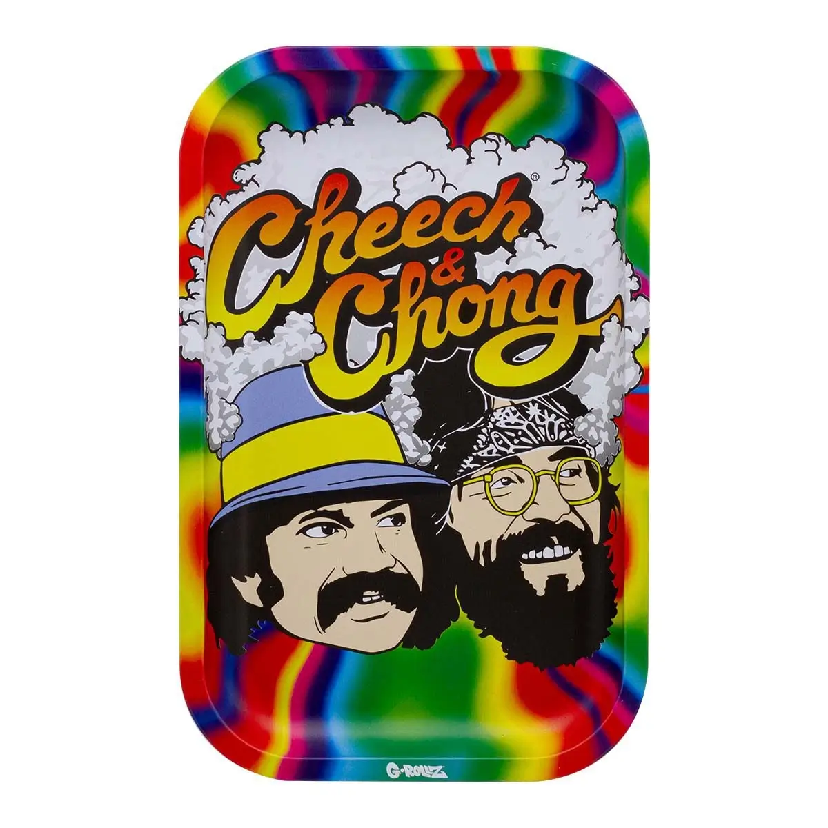 G Rollz Cheech & Chong Trippy Medium Tray 17.5 x 27.5 cm