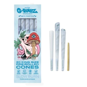 G-Rollz Collector Naked Shroom Blue – Pre Rolled KS – 20er Pack