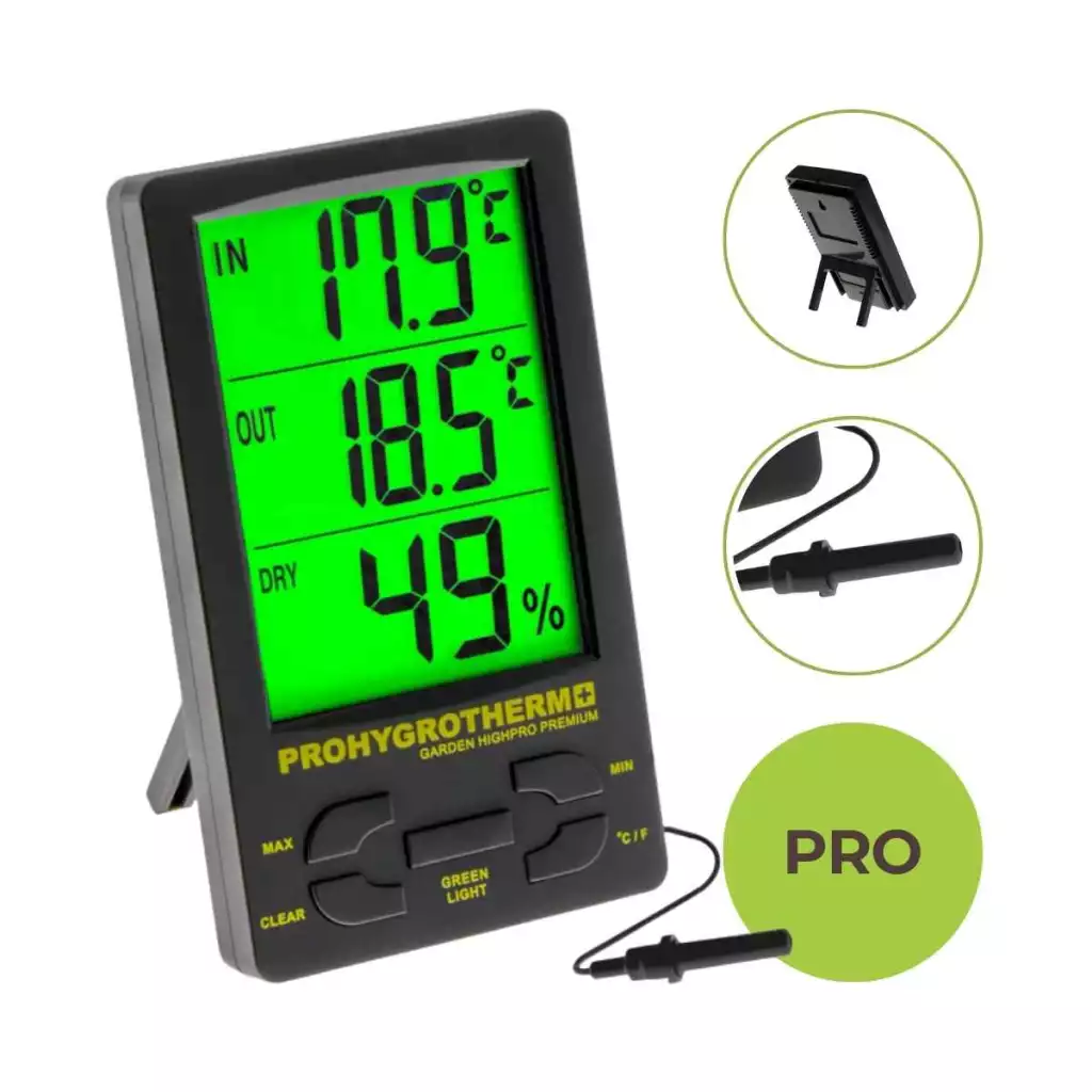 HYGROTHERMO PRO Thermometer garden highpro