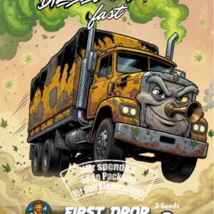 Hanfjack Seeds Der grantige Diesel Laster – 3 Seeds