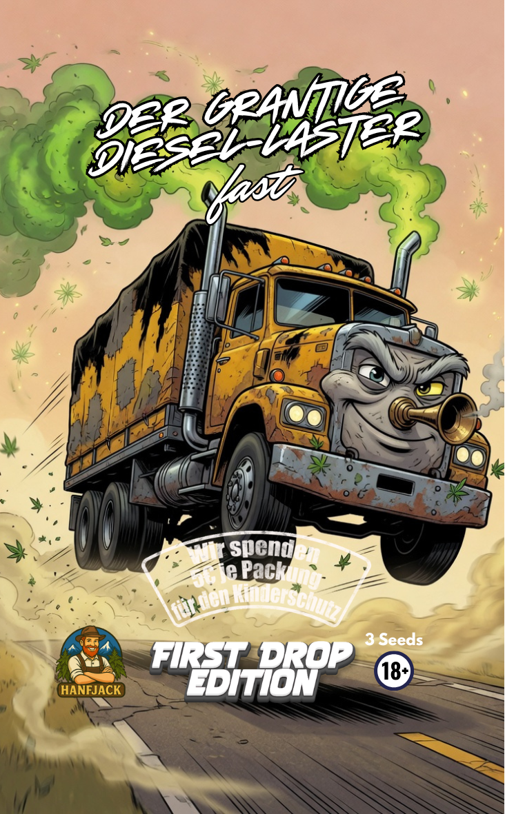 Hanfjack Seeds Der grantige Diesel Laster - 3 Seeds