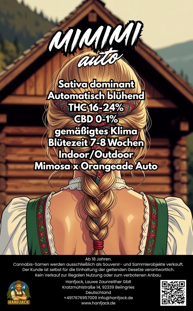 Hanfjack Seeds Mimimi Auto - 3 Seeds – Bild 3