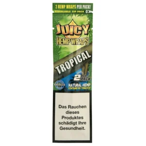 Juicy Jays Hemp Wraps Tropical, 2 Stück