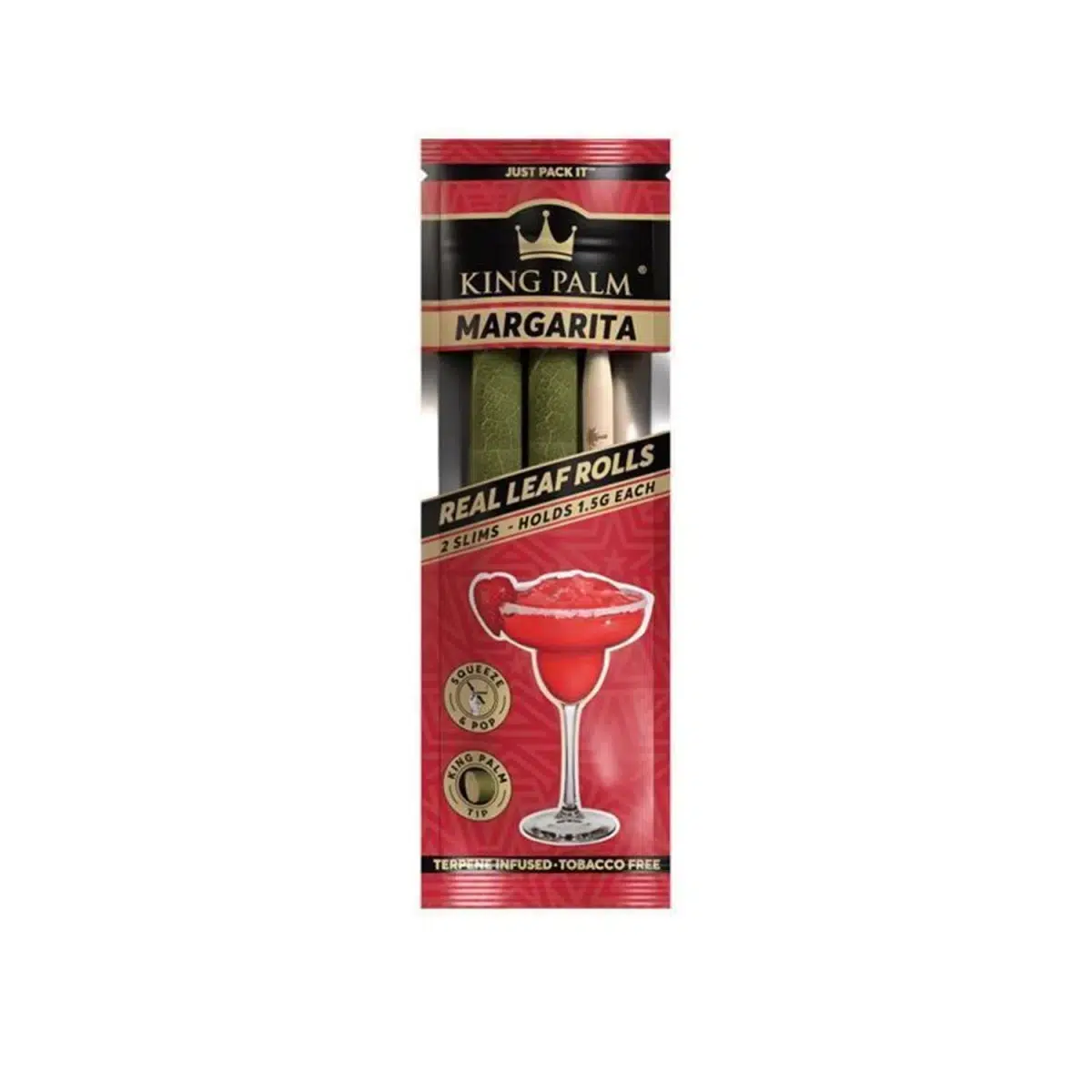 King Palm 2 Slim Rolls Margarita (1