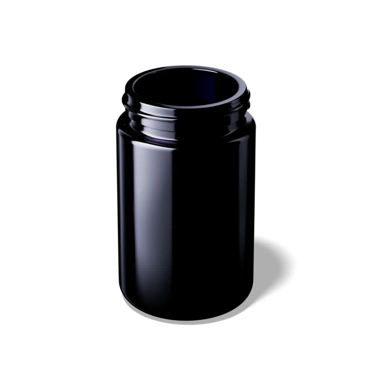 Miron Violettglas 100ml Weithalsglas Saturn mit Deckel – Bild 2
