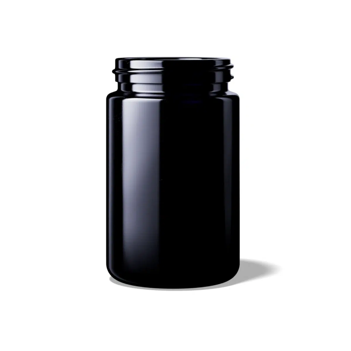 Miron Violettglas 100ml Weithalsglas Saturn mit Deckel – Bild 3