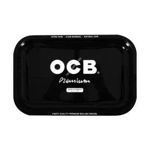 OCB Rolling Tray Premium Schwarz 27,5×17,5cm