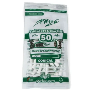 PURIZE Aktivkohlefilter Conical – konisch – 50 Stück