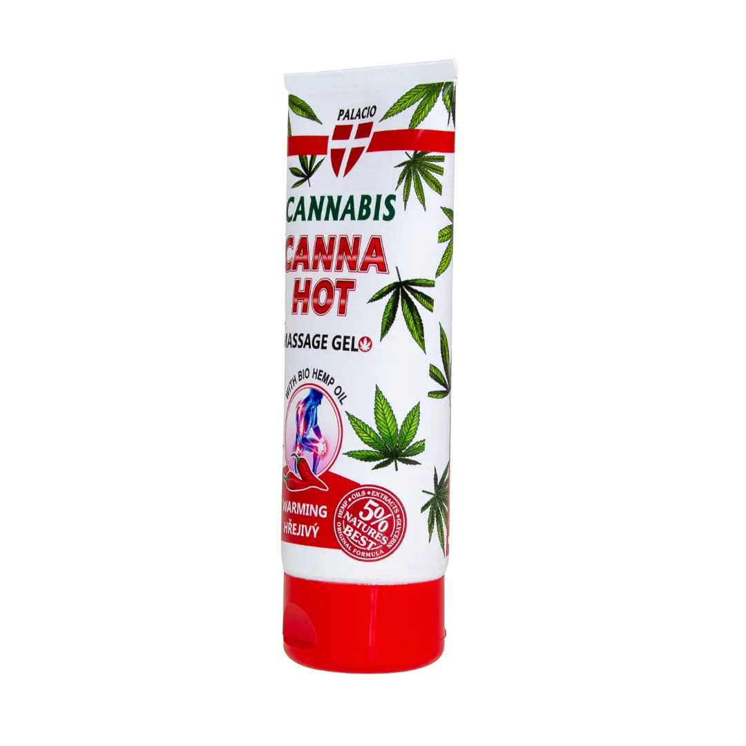 Palacio Cannahot wärmendes Massagegel 200ml Tube 3