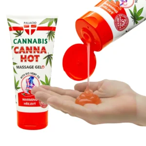 Palacio Cannahot wärmendes Massagegel – 200ml Tube
