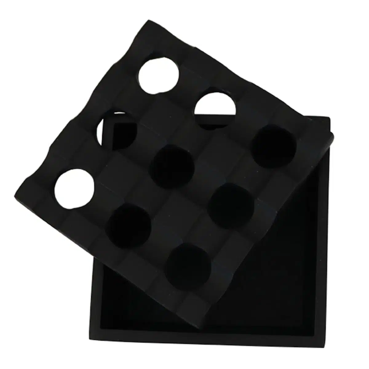 RAW Aschenbecher Metall Black Regal Ashtray 2