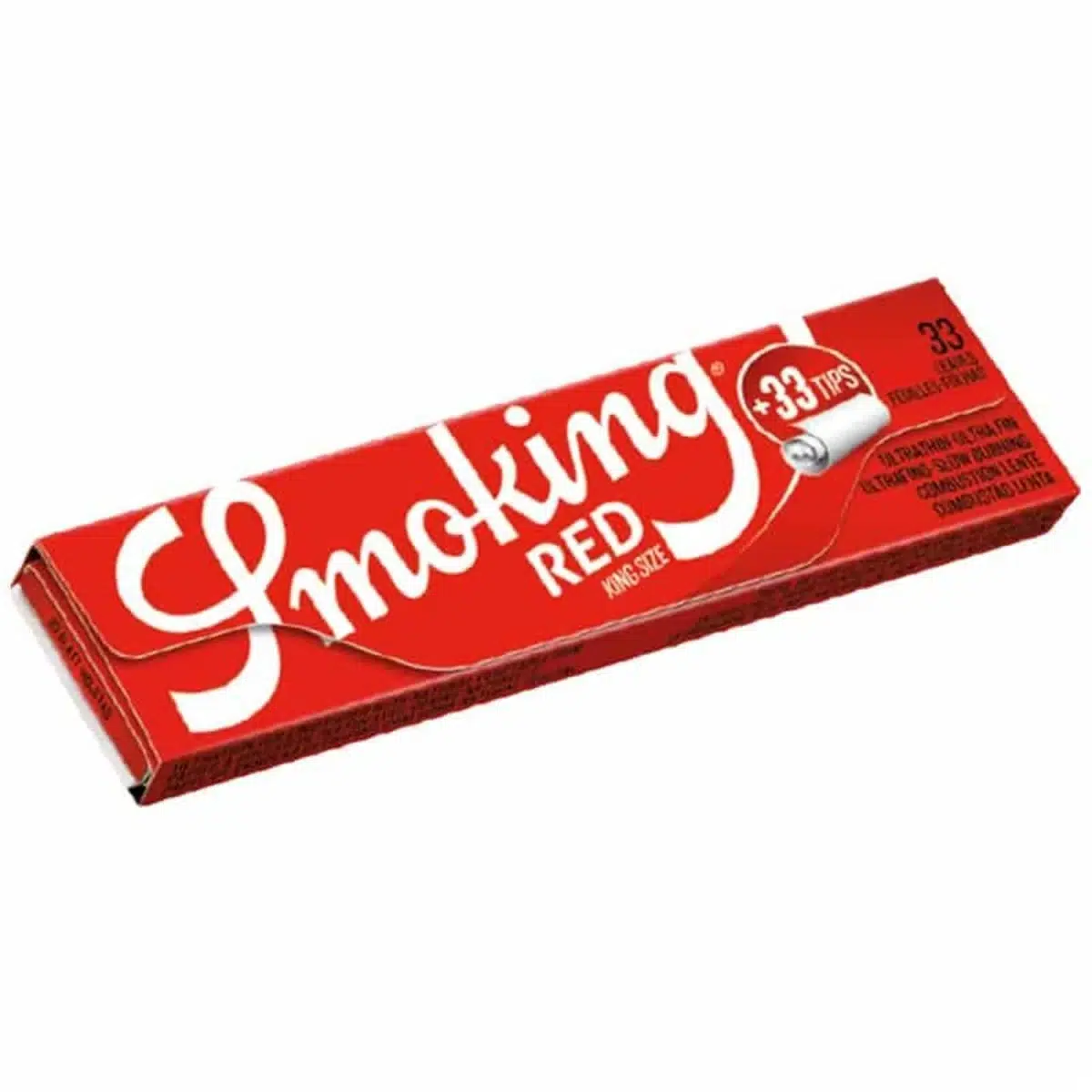 Smoking Red Papers King Size Tips 33 Blatt 2