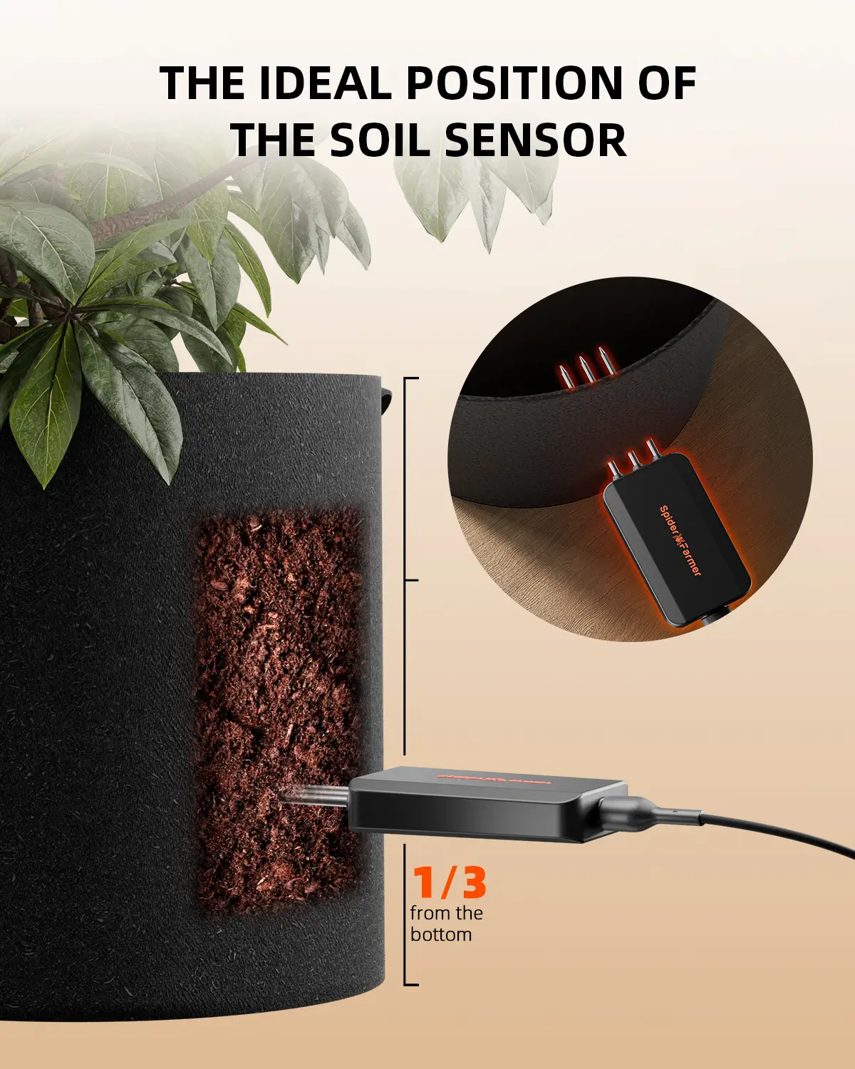 Spider Farmer 3-in-1 Bodensensor, 3 Stück – Bild 6