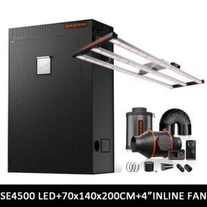 Spider Farmer SE4500 Growzelt-Set 70x140x200cm (2026)