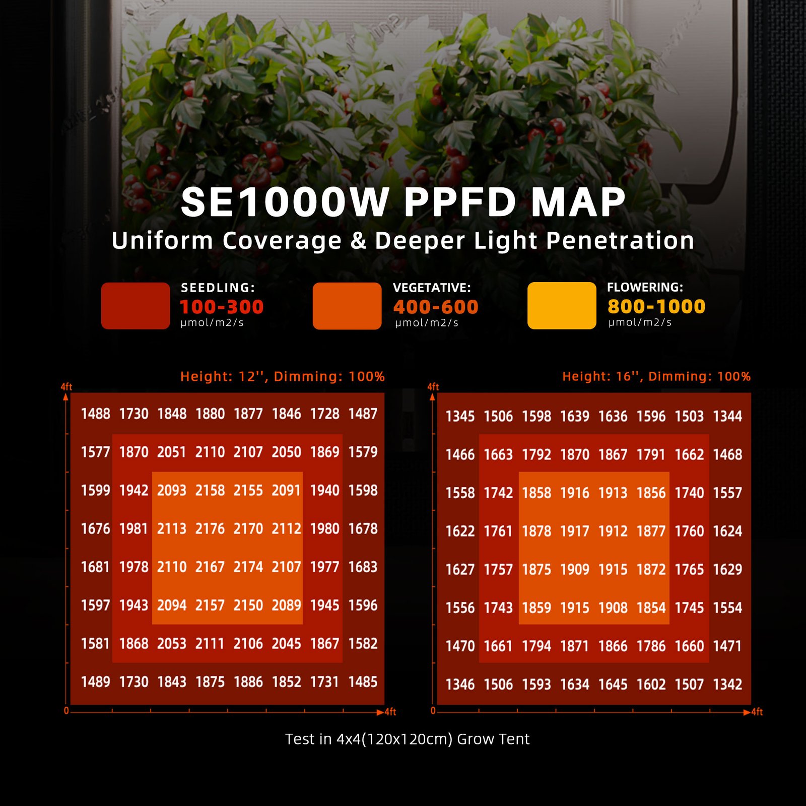 Spider Farmer SE 1000W 4