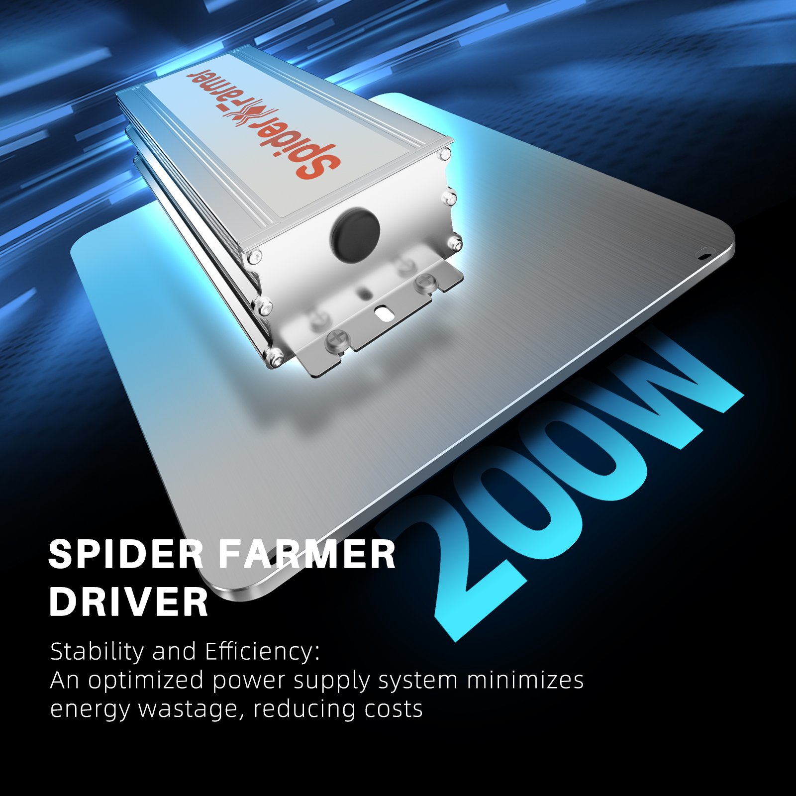 Spider Farmer SF2000 Growzelt Set 120x60x180 cm 17