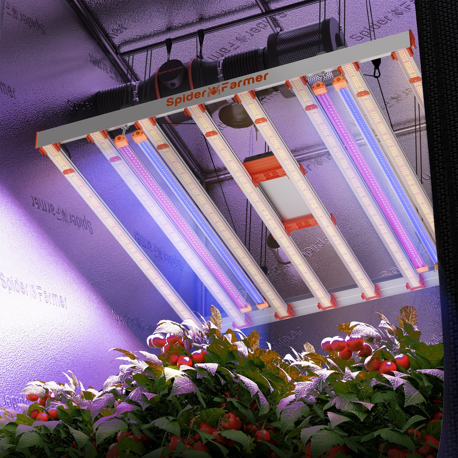 Spider Farmer UV60 & IR30 LED Pflanzenlichtleisten Set
