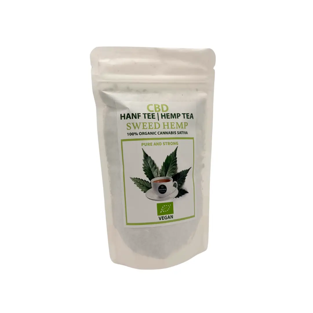 Sweedbar CBD Sweed Hemp Hanf Tee vegan