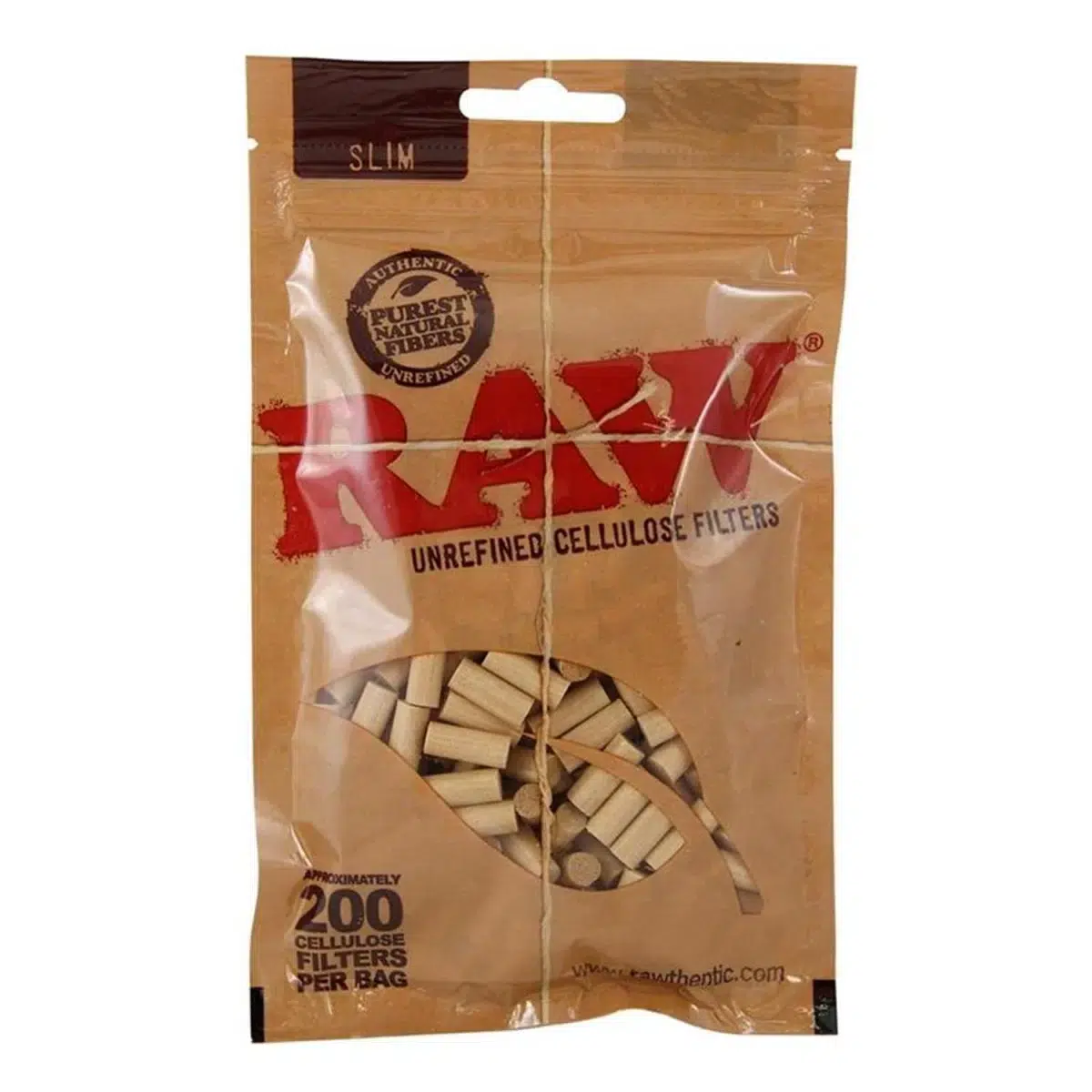 raw cellulose filter slim 200 stueck