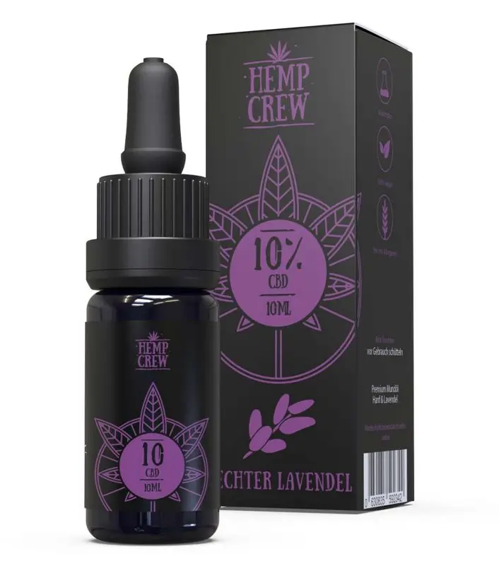 CBD Öl Echter Lavendel (10%) HempCrew