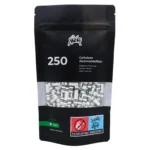 Kailar Aktivkohlefilter Cellulose Slim 6mm Weiß (250 Stück)
