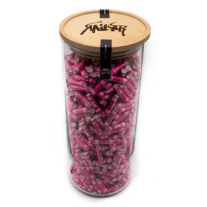 Kailar Aktivkohlefilter Cellulose Slim Pink 6mm 825er Glas