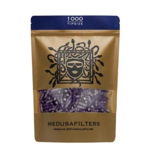 Medusafilters Aktivkohlefilter 6mm Violet – 1000 Stück