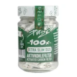 PURIZE Aktivkohlefilter XTRA Slim 6mm weiß im Glas