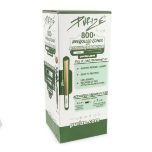 PURIZE PreRolled Xtra Slim – 800 Stück