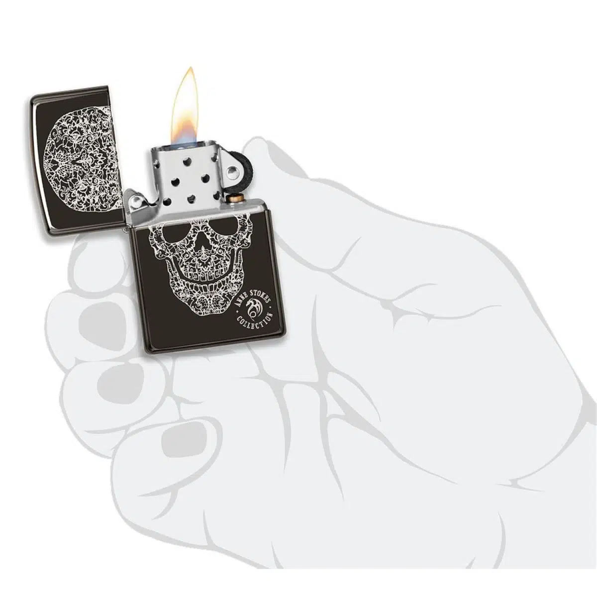 Zippo Benzinfeuerzeug 24756 Anne Stokes Collection – Bild 5